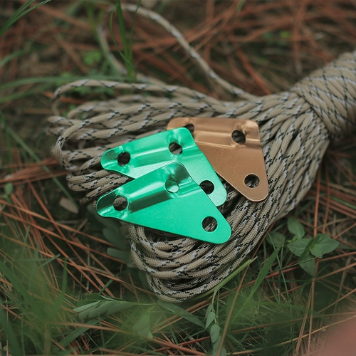 Металлическая палатка для кемпинга, большой навес с аксессуарами на шнурке, алюминиевый сплав