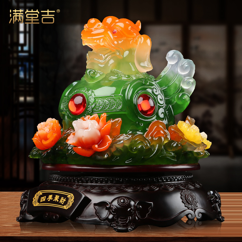 (Clearance)Pixiu lucky ornaments Home living room Pichu decorations Office tables New store opening gifts