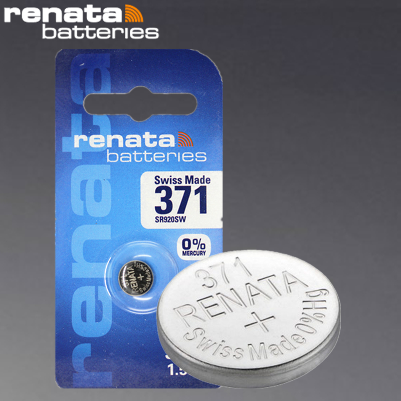 Suitable for Swiss imported RENATA original watch button battery 371 SR920SW button battery