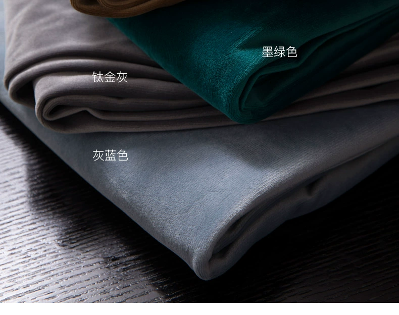 Zhishang macaron màu rèm thanh La Mã đơn và đôi phòng ngủ cực phòng khách câm hợp kim nhôm theo dõi dày đấm - Phụ kiện rèm cửa