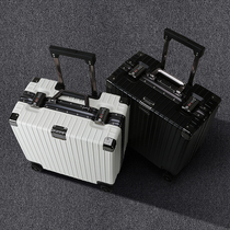 Trolley case 18-inch boarding case mini small suitcase male and female students ultra-light suitcase password box