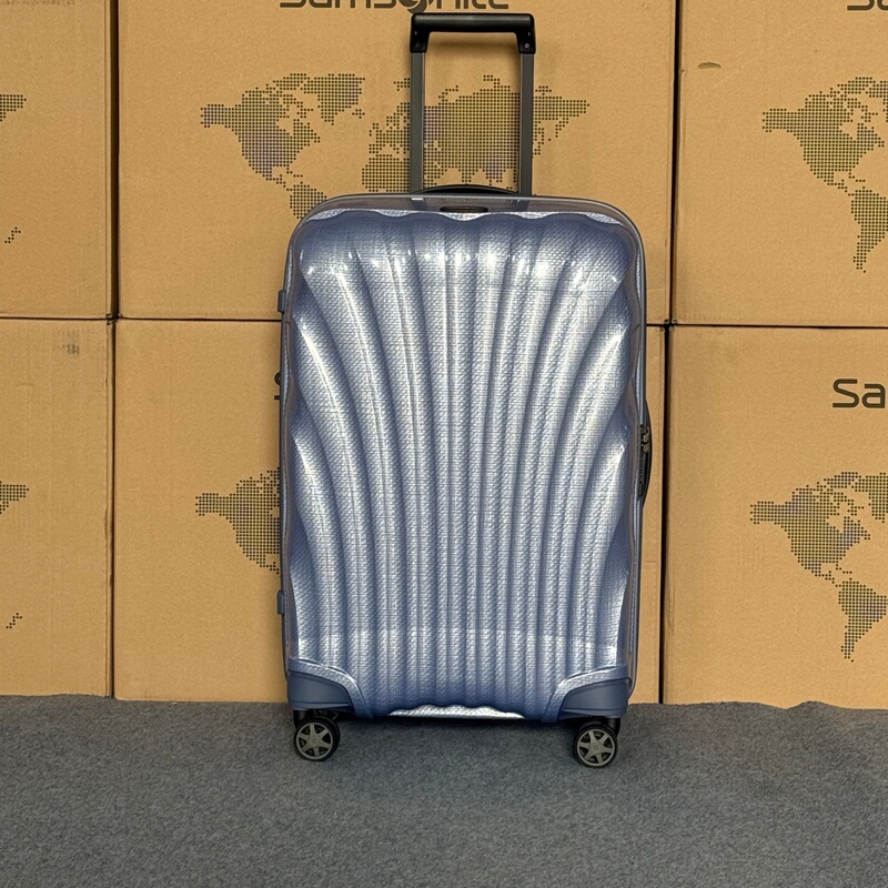 Samsonite Trolley Suitcase Ultra-Light Travel Shell Suitcase V22/Cs2/20/25/28/30/ 33inch New Model