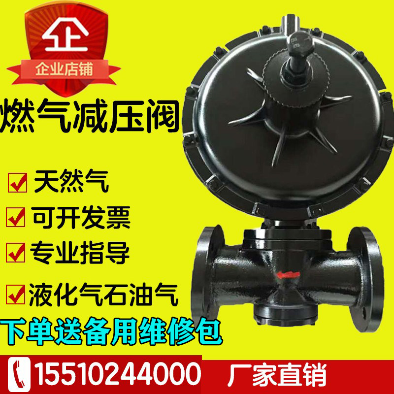 RTZ-FQ industrial gas pressure reducing valve pressure regulating valve natural gas pressure regulator regulator burner boiler