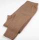 Quần nam và nữ mùa thu và mùa đông mỏng quần cashmere quần bó sát quần len ấm áp Quần len nữ quần mỏng nam ấm mùa thu quần tất nữ lót lông
