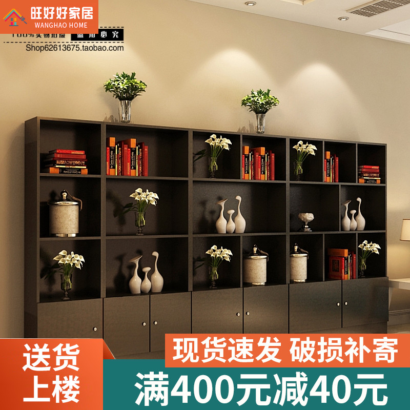 Simple bookcase Bookcase Multi-function cabinet Children's cabinet Bookcase storage cabinet Display cabinet storage cabinet Low cabinet