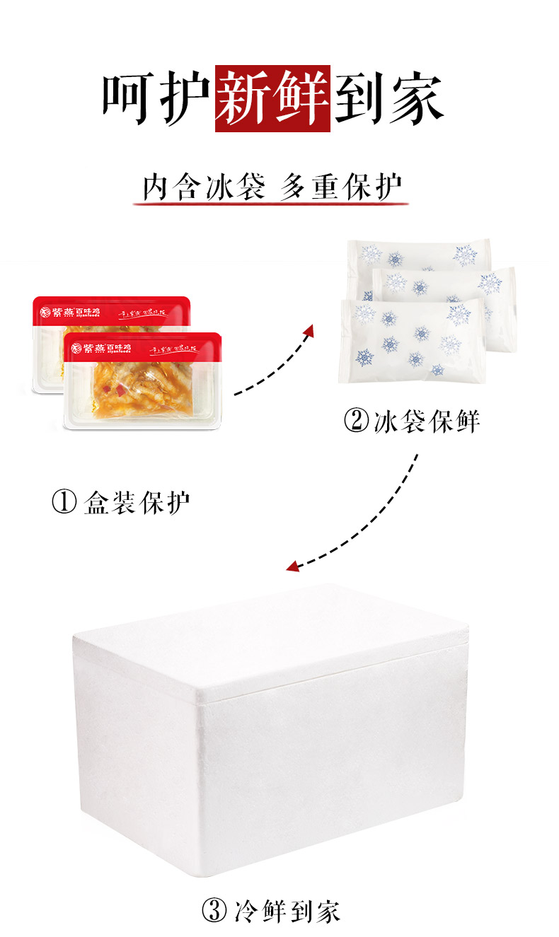 门店同款 紫燕百味鸡 柠檬拆骨凤爪 无骨鸡爪 200g 图11
