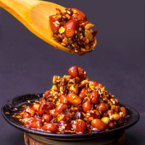 Zhu Xiaoer spicy 180gx2 pure spicy sauce Super farmhouse homemade special meal peanut handmade chili sauce
