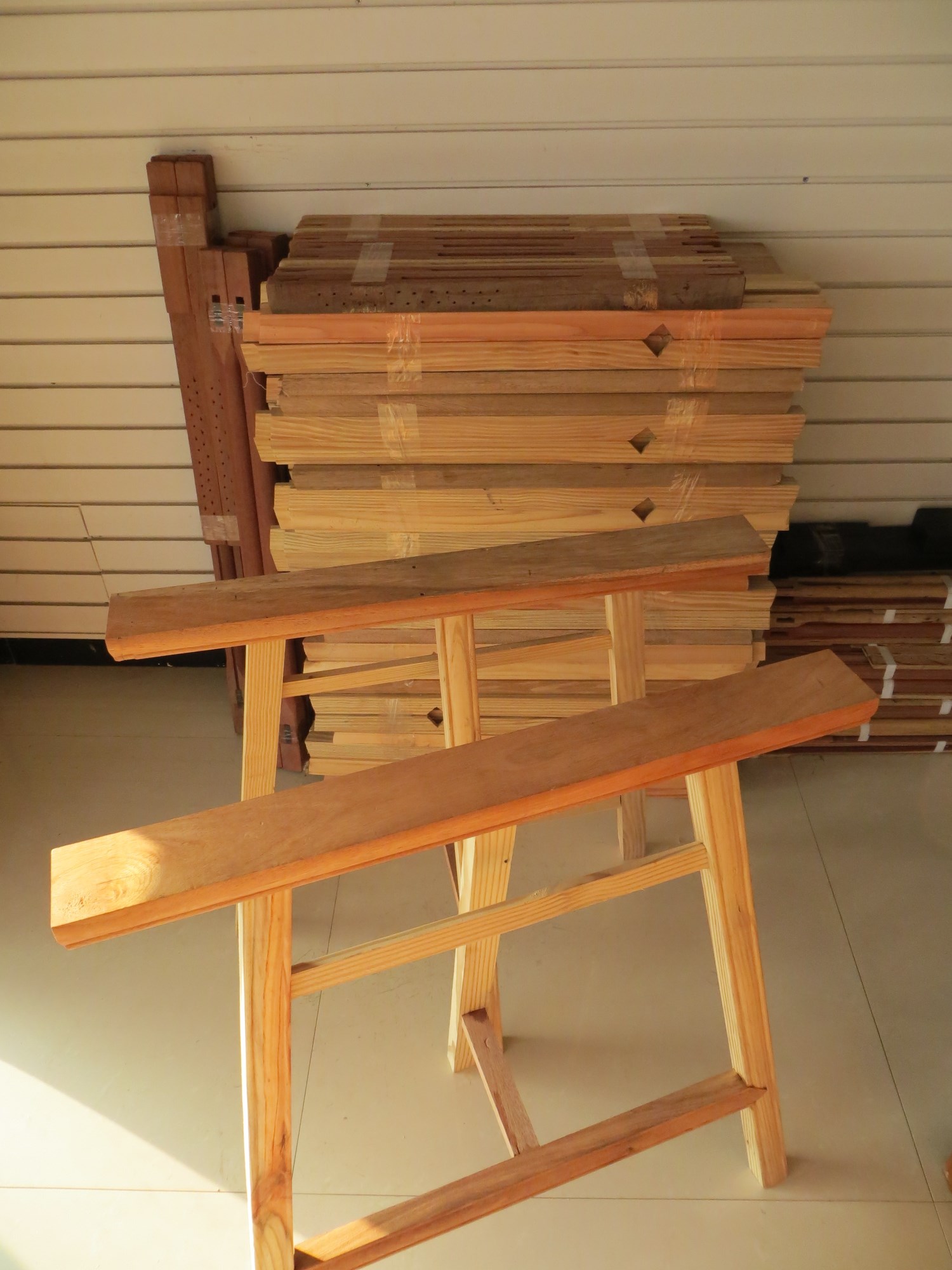 Su embroidery special embroidery stool desktop embroidery home solid wood stool is convenient to install DIY embroidery tools