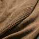 Xu Luoqi Nhật Bản retro áo thun nam nhung kẻ sọc khâu màu tương phản dày lên áo len cổ tròn nam áo khoác nam mùa đông
