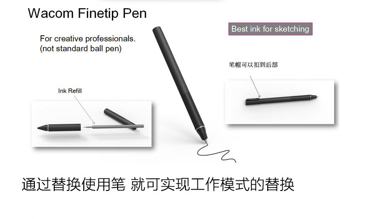 Планшет wacom pth-660 数位板影拓手绘板 intuos pro电脑绘画板手写板