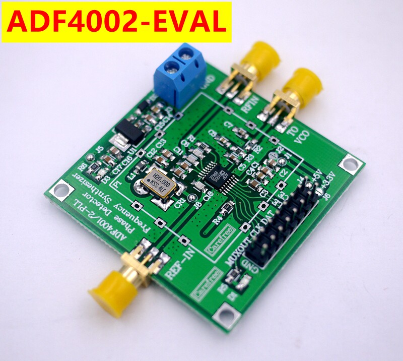 ADF4002模块 高频鉴相器 锁相环模块 PLL VCO 400MHZ 射频-阿里巴巴