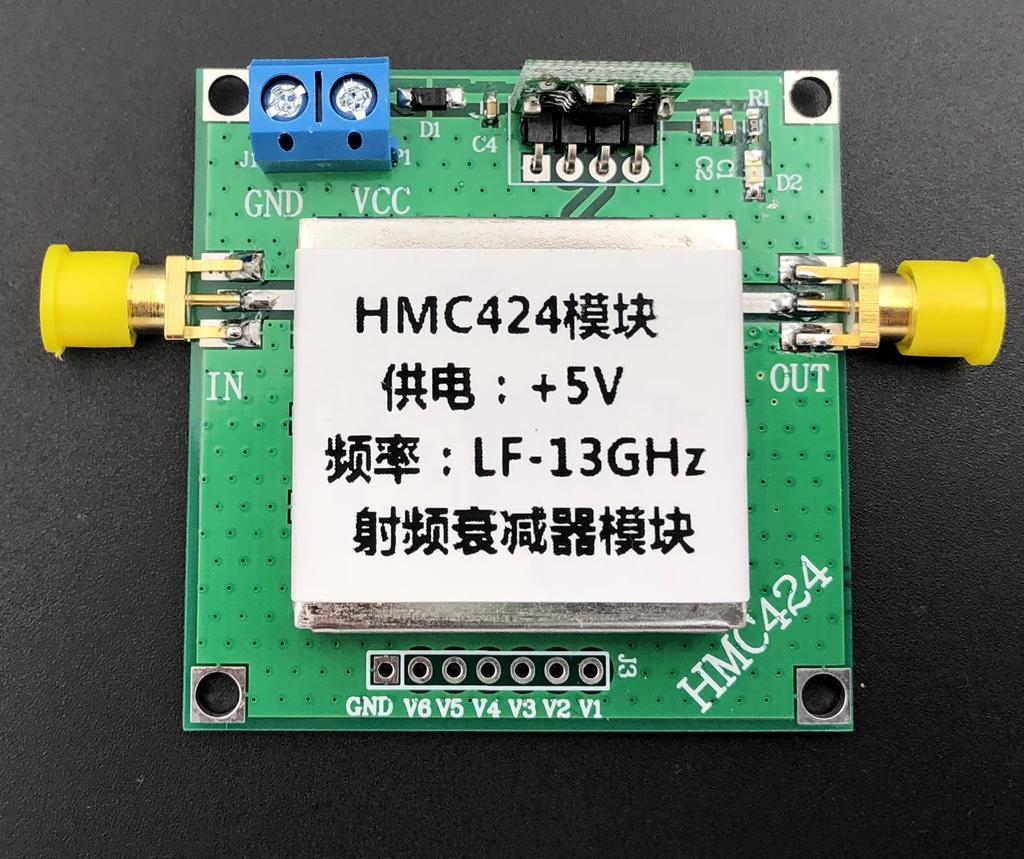 HMC424 DC to 13 GHz Digital Attenuator 31 5 dB 0 5dB RF Attenuator Module