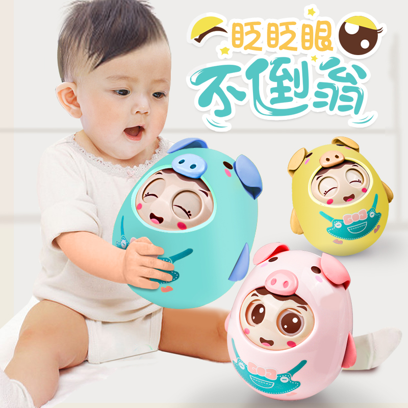 Baby Toys 0-1 year olds Baby 3-6-8-12 months 5 Hand rocking Ring Music Rhythm Sticks Early Education 7