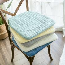Remove autumn and winter plush thick chair cushion household anti-slip chair cushion office sedentary student stool mat