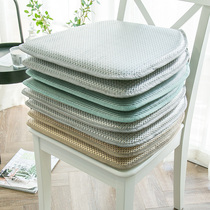 Chair mat summer ice vine cushion summer office sedentary cushion with simple modern air breathable cool mat