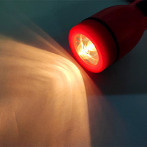  Factory price direct sales old-fashioned household installation 2 No 5 batteries yellow light small bulb special flashlight for prenatal education