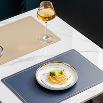 Nordic placemats waterproof and oil-proof household table mats heat-resistant and hot-proof Western placemats simple modern ins style