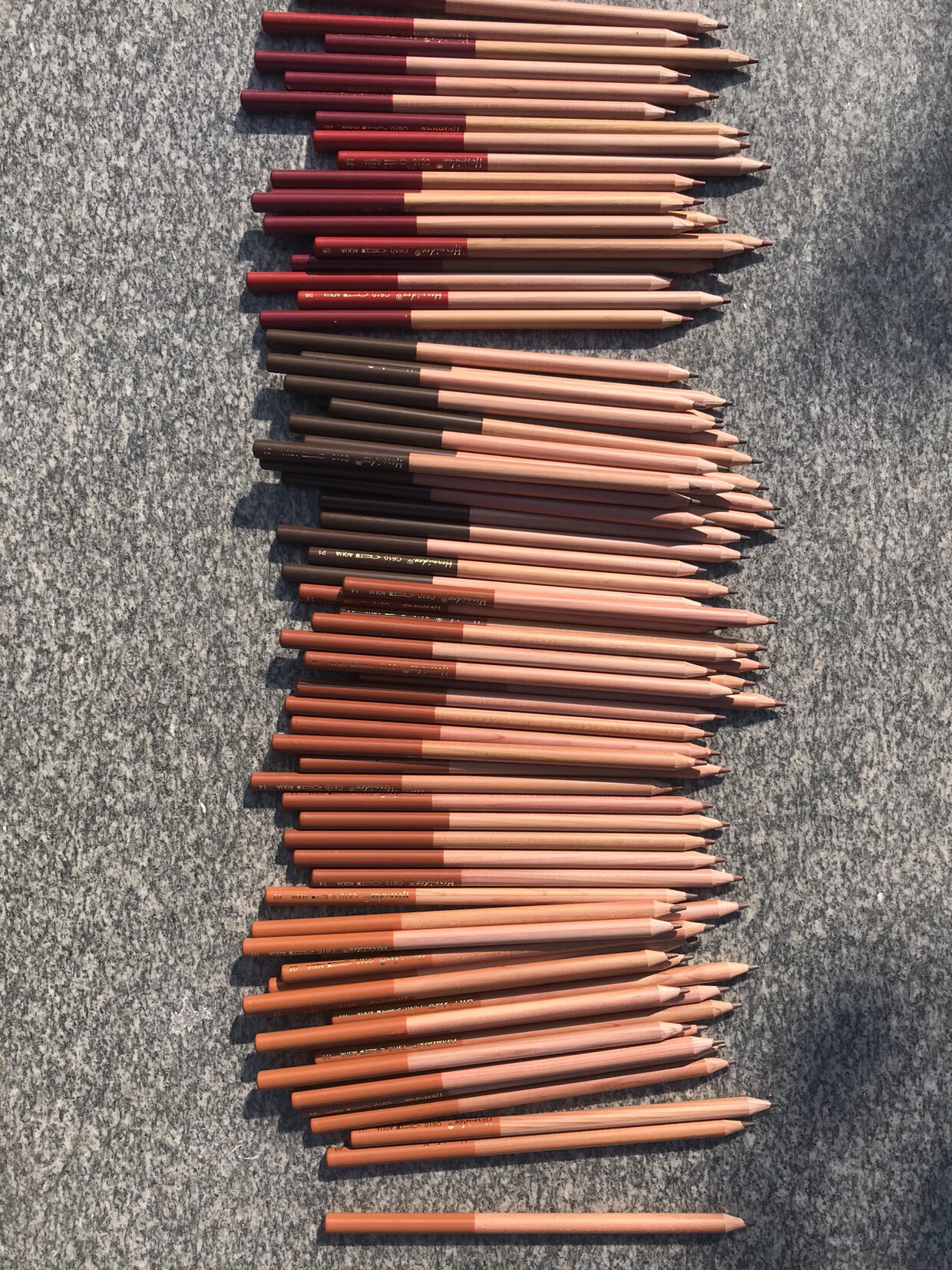 Twenty - color spruce wood water soluble color pen