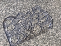 Small fish middle school students mathematics special template plastic ruler