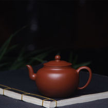 Buy a pot to send the owners Cup Wang Chunyan all handmade Zhumud round edge pot 180cc kung fu tea purple clay pot Jinhuxuan