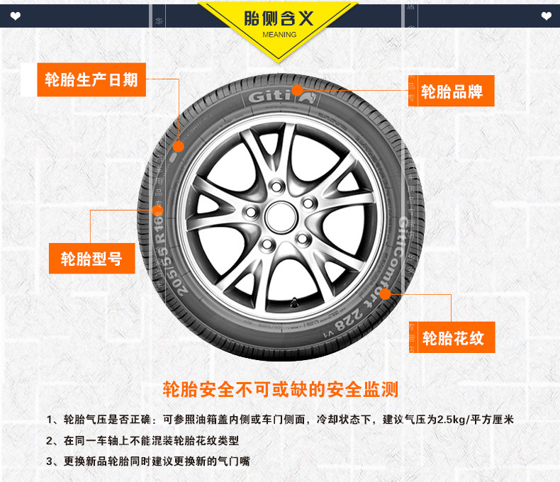 Jiatong Auto Tyre 185 / 60R15 Logo Changan Yuyan Geely King Kong Toyota Yaris / Vios - Lốp xe giá lốp xe ô tô elantra