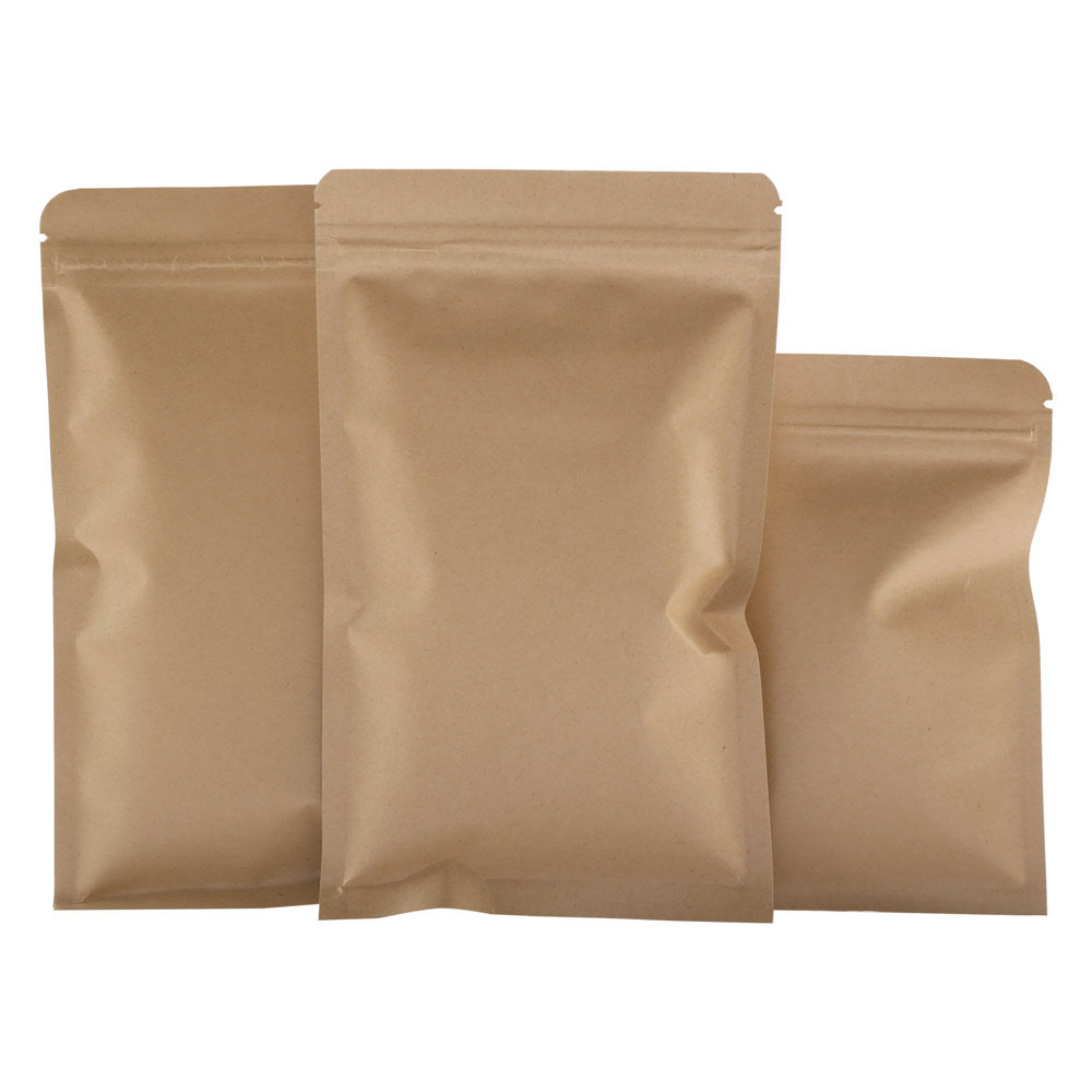 Kraft paper composite self-sealing bag underwear bag family general packaging bag light-proof bag storage bag can be customized printing