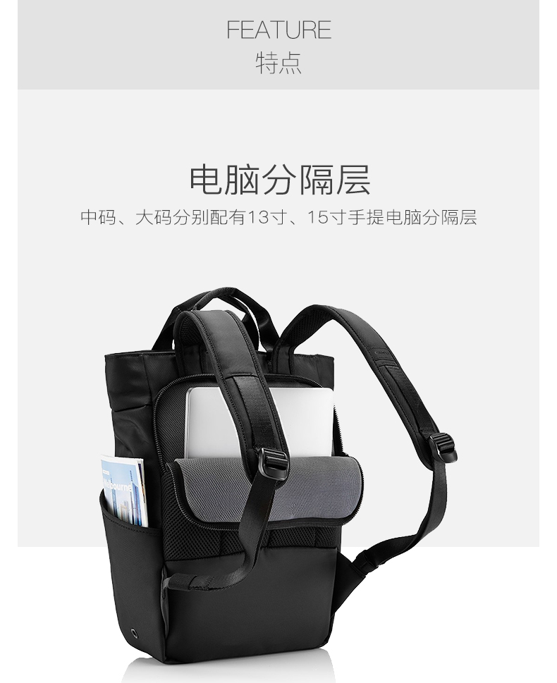 CRUMPLER Úc Tiết kiệm nhỏ ARTCOLLECTIVE Đi lại / Đi công tác Ba lô Túi đeo vai thông thường - Ba lô balo nữ đi học