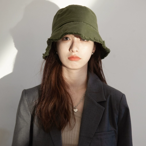 Civen＆Kivan Черная рыбака шляпа Женская летняя летняя газовая