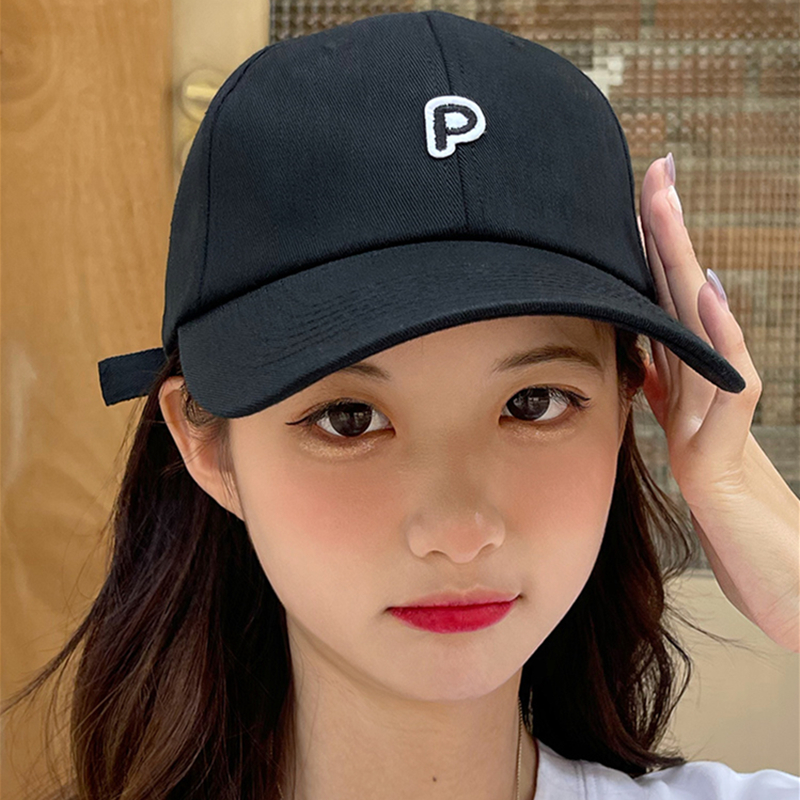 Civen & Kivan baseball cap women's day system sunscreen for face millet white shading casual letter duck tongue cap