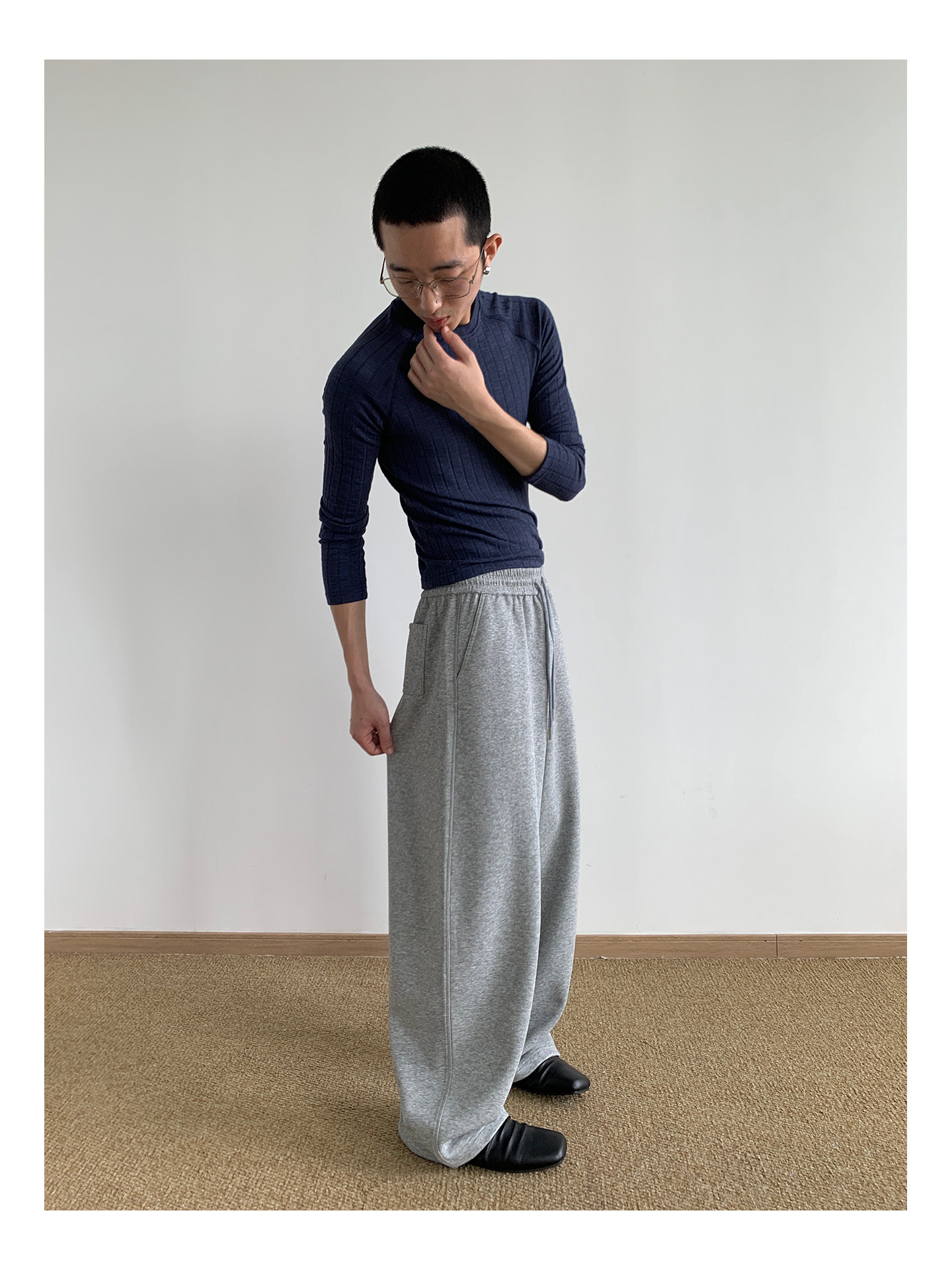 MION Heavyweight Wide-Leg Sweatpants