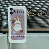 Yoona Home Blu-ray cartoon rabbit for Apple 11 phone case iphone12promax female 78plus