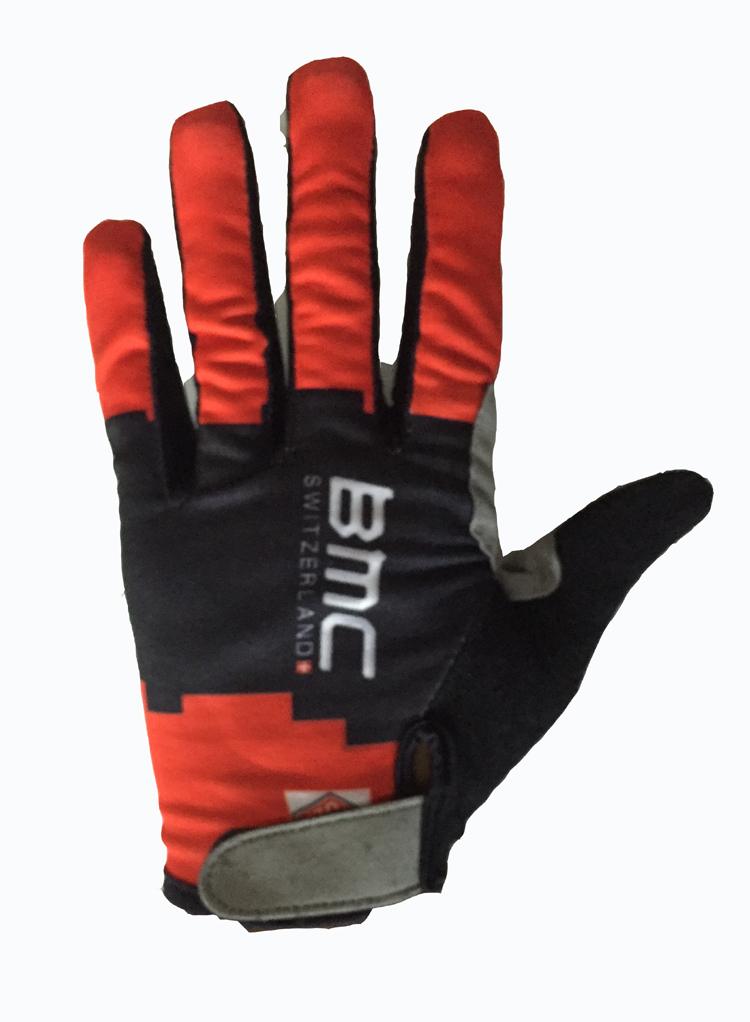 Team autumn and winter new mountain road dead fly riding full finger gloves bicycle thin plus velvet long finger 15 degrees