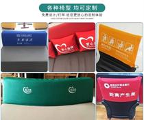  Non-fading fabric thick custom bank ABC seat cover can be printed logo durable love special seat shuttle soft