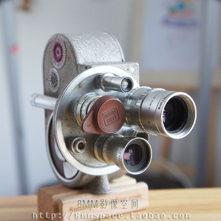 Bell Howell 134 8mm Film Camera Taylor Hobson 38 1 9 Three Doral Mirror