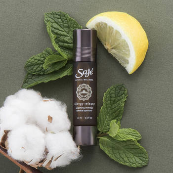 Canada saje allergy release soothing allergy essential oil rolling stick 10ml ສົ່ງຟຣີ