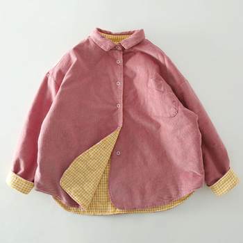 Thickened corduroy quilted reversible cotton shirt Thickened corduroy quilted reversible cotton shirt