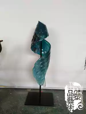 Art Art Home Accessories Creative Ornaments Simple Hotel Transparent Sculpture Soft Furnishings Installation Angel Wings