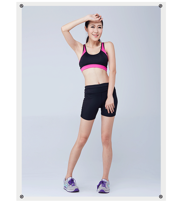 Quần lót thể thao nữ TEAING BRA với miếng đệm ngực mở rộng dây đeo giảm xóc hỗ trợ chạy bộ thể hình yoga áo lót thể thao