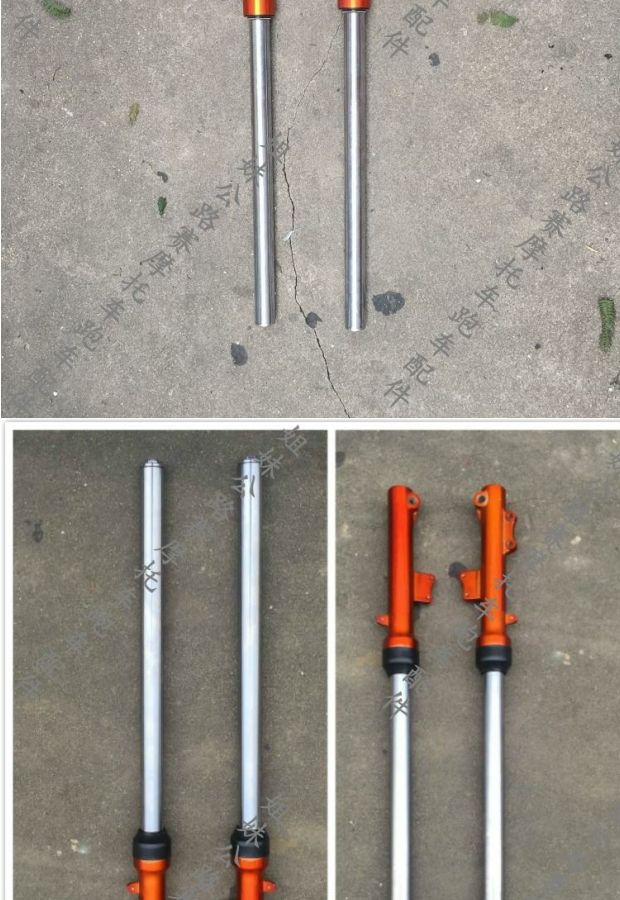 Chân trời nhỏ R1 giảm xóc trước 72V điện nhỏ squat giảm xóc trước với túi khí 12 inch nhỏ xe thể thao trước phuộc - Xe máy Bumpers 	giảm xóc xe máy màu