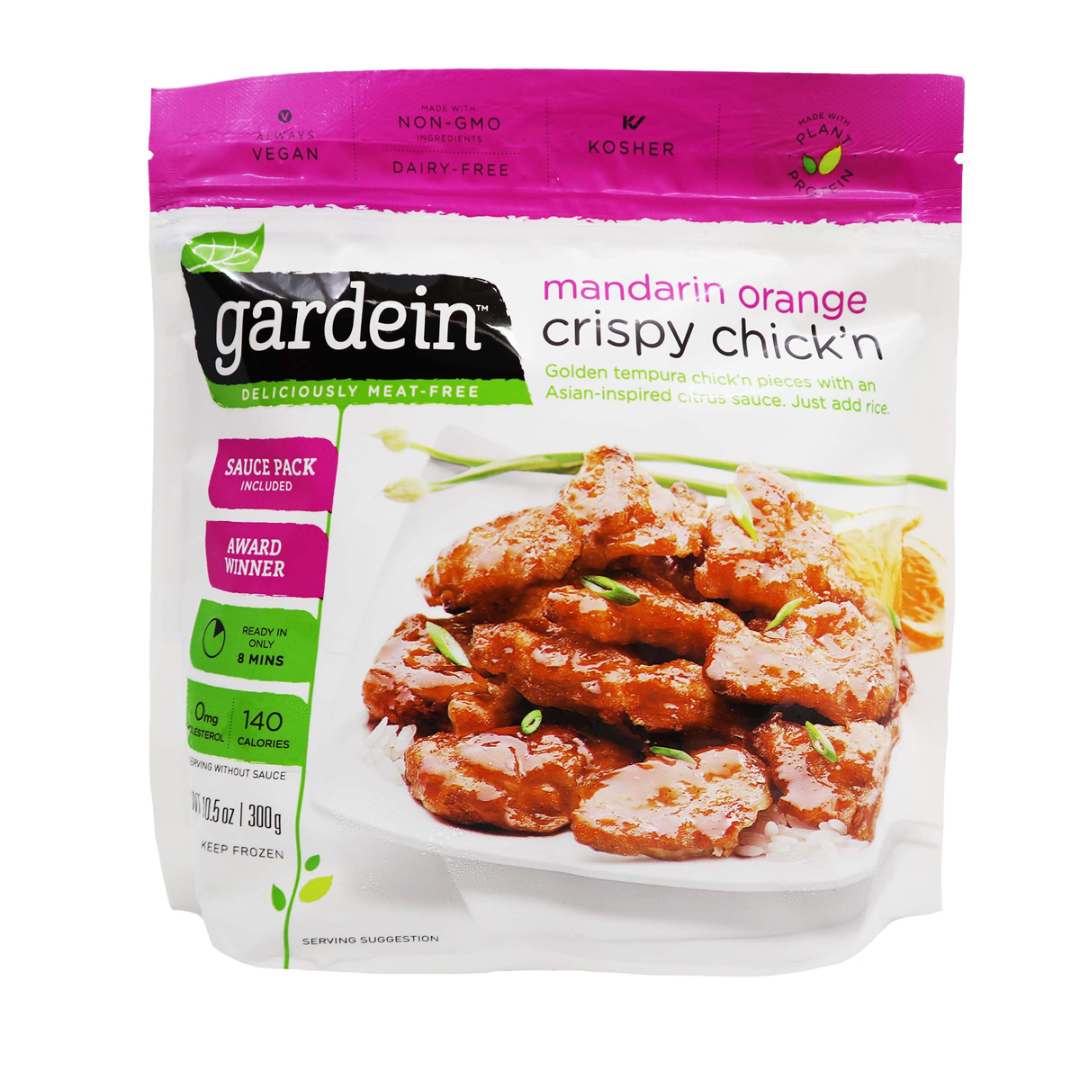 Imported Gardein artificial meat plant meat future meat sweet and sour crispy chicken wicker 300g