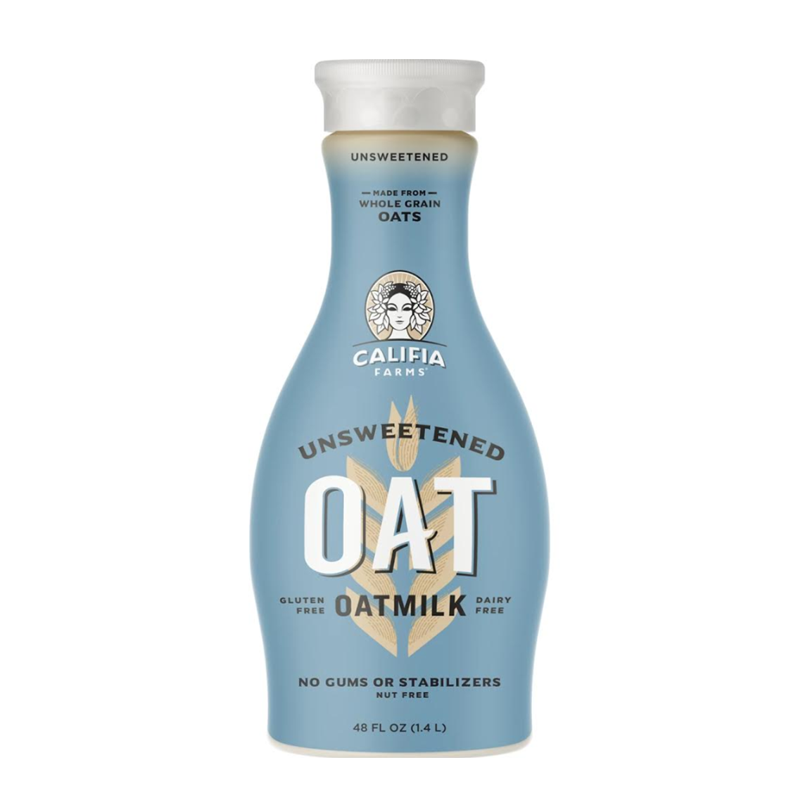 Imported Califia Farms without sugar oat milk 1 4L