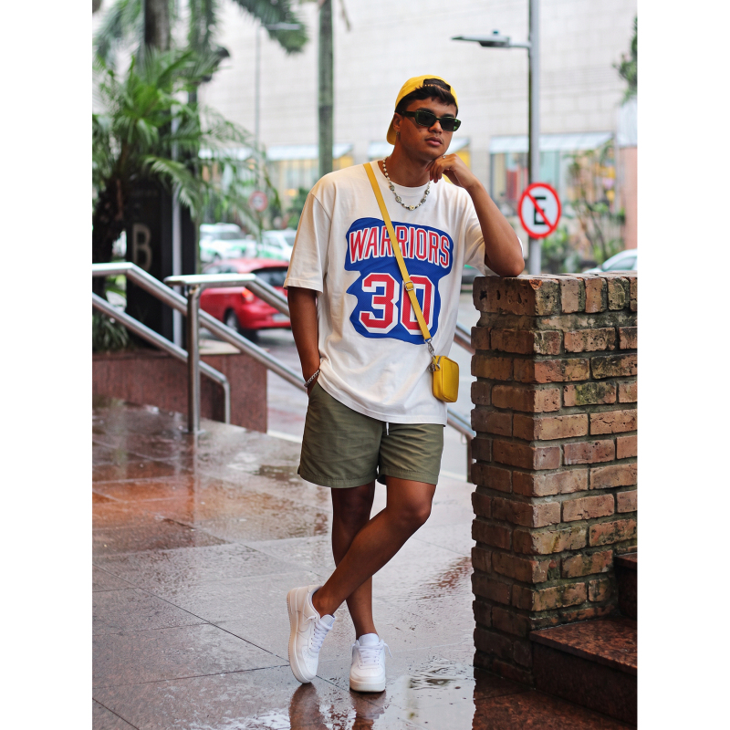 Curry Handmade Remake Men's and Women's Basketball American Trendyy Versatile Loose Short-Sleeved Cotton T-Shirt Curry Handmade Remake Men's and Women's Basketball American Trendyy Versatile Loose Short-Sleeved Cotton T-Shirt