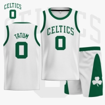 21 Tatum Brown new season Celtics retro green jersey suit group purchase large size custom basketball uniform