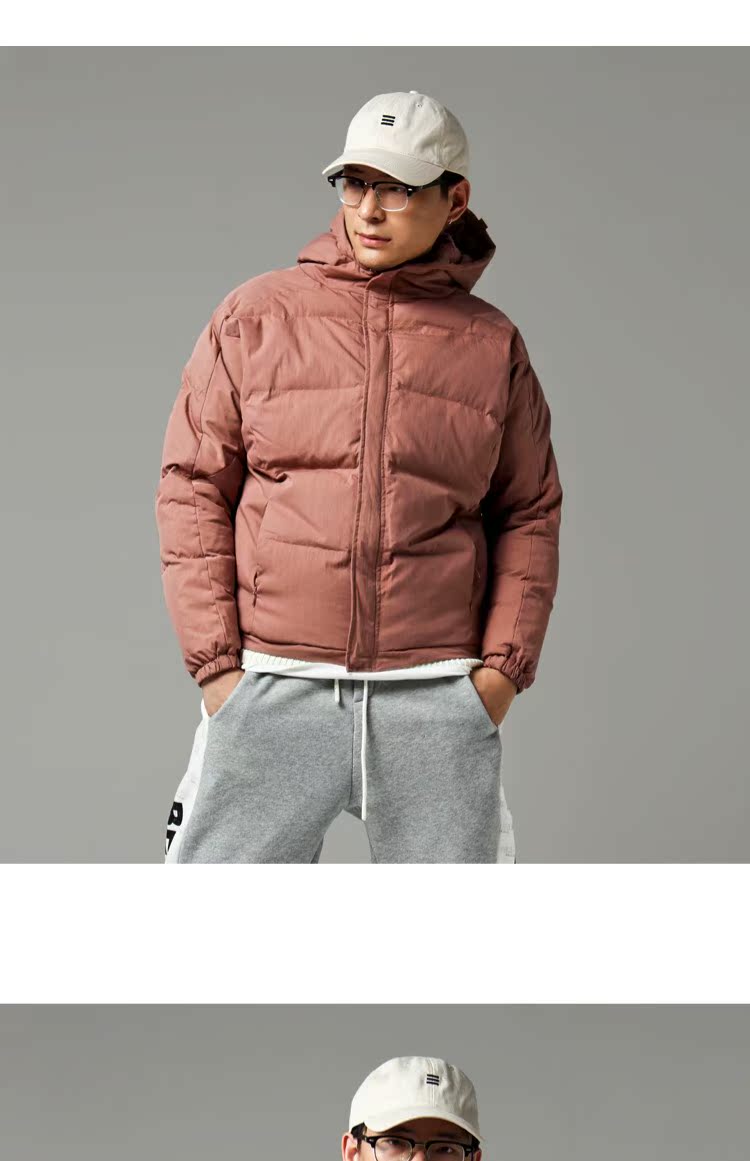 Áo khoác mùa đông Nhật Bản nam thương hiệu áo trùm đầu cotton phù hợp với phiên bản Hàn Quốc của phần lỏng lẻo dày ngắn dịch vụ bánh mì phiên bản Hàn Quốc của cặp đôi áo bông áo khoác cardigan