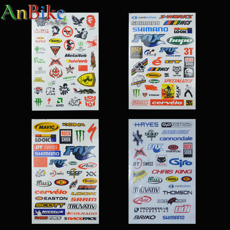 Autocollant pour vélo ANBIKE - Ref 2276434 Image 38