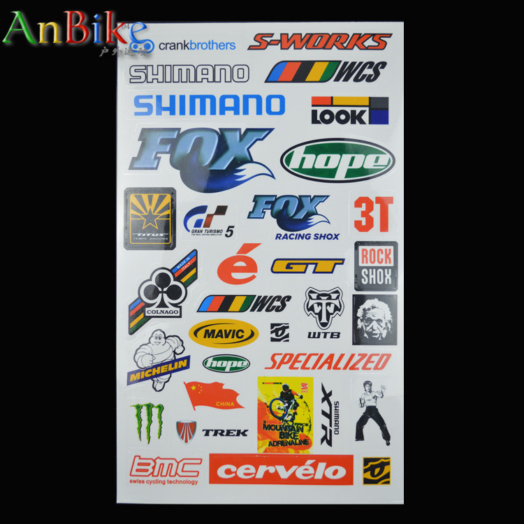 Autocollant pour vélo ANBIKE - Ref 2276434 Image 37