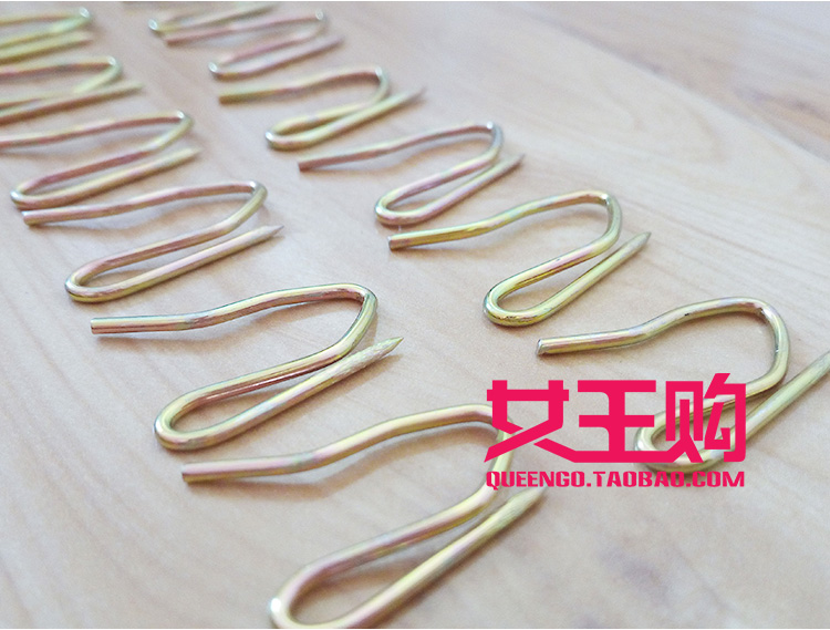 Móc treo đầu móc S kích thước móc đầu móc xe móc treo rèm phụ kiện móc vải treo kim - Phụ kiện rèm cửa móc nhựa treo rèm