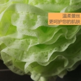 Утолщенное мяч для ванны цветок милый девочка пузырьми купание ставки на супер мягкие, большие, без высоких цветов ванны, потирая назад