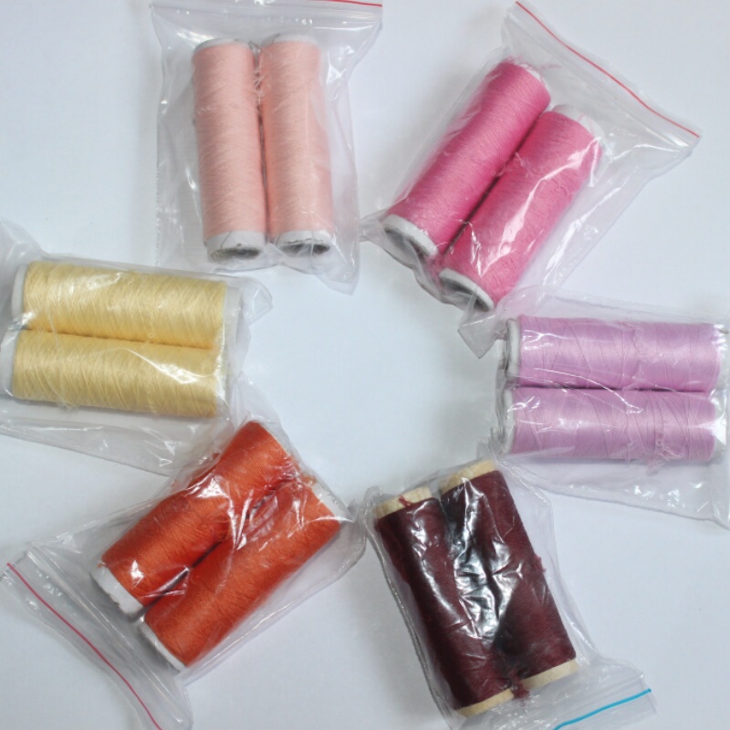 Hand-Knitted Cashmere Cuffs and Neckline Elastic Companion Thread, Mink Wool Yarn, Lycra Elastic Silk Spandex Thread