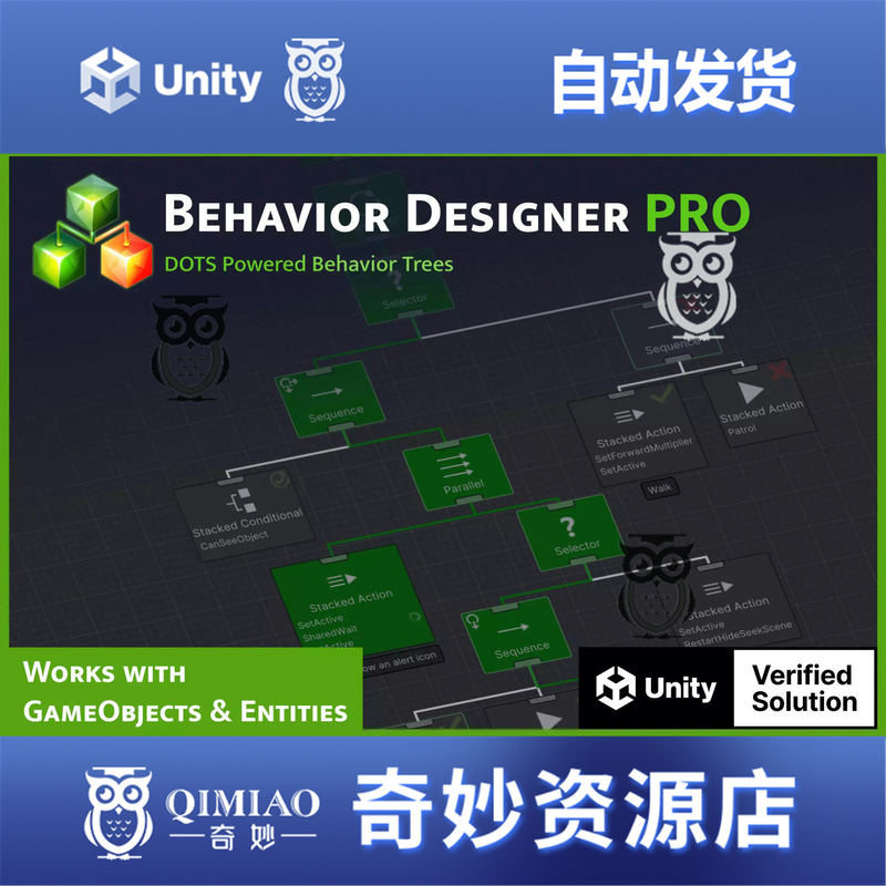 Unity Behavior Designer Pro 3 Dots Powered Trees 3.3.3 Package Update Unity Behavior Designer Pro 3 Dots Powered Trees 3.3.3 Package Update